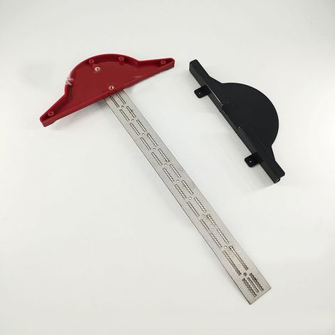 Rapporteur d'angle en acier inoxydable 15 pouces, règle de menuiserie T pour mesure de précision, outil de traçage et recherche d'angle.