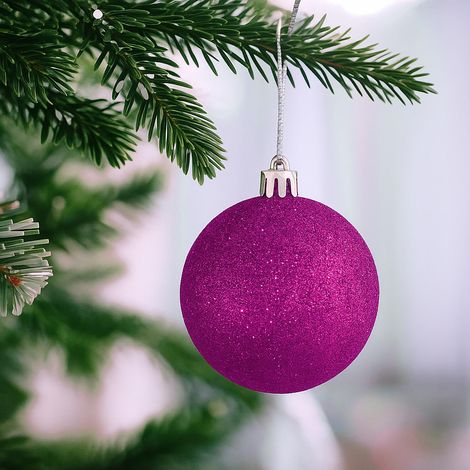 Christbaumkugeln set 30 dekorative kunststoff ornamente