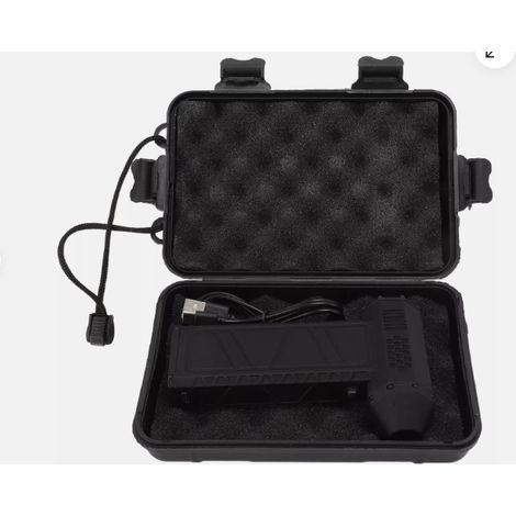 Souffleur d'air portable 300000 RPM, 16000 mAh, charge rapide 15 W, nettoyage puissant pour clavier et appareils (1/5)