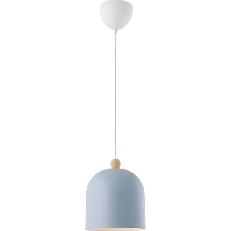 Suspension GASTON  Métal Bleu, H.24 - IP20 - E27 /Nordlux Intérieur (1/4)