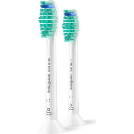 Philips Sonicare ProResults HX6012/87 2x Testine bianche spazzolino sonico (1/4)