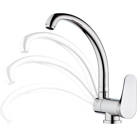 Rubinetto per lavello con bocca alta girevole tipo lusso - serie class line (1/3)