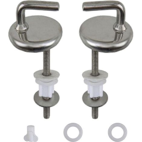 charnières de siège de toilette durables à dégagement rapide et faciles à installer - (1/5)