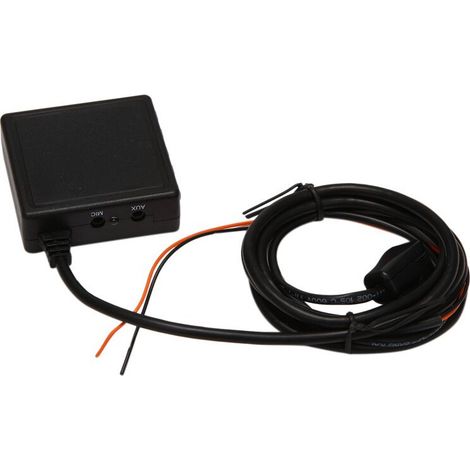 Compatibile con 2 moduli Car 5.0 a IP-BUS, dotati di filtro radio stereo, cavo ausiliario e ingresso per adattatore audio wireless per veicoli.