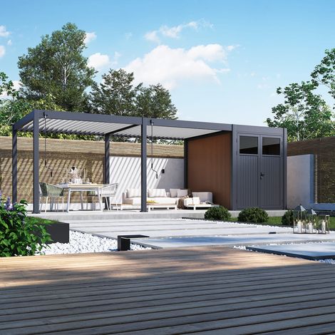 Pool house de 24m² - 8x3M - A&B
