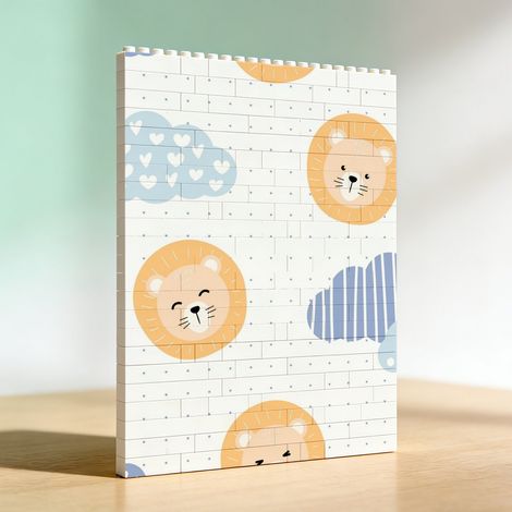 Cadre adulte en briques, cadeau pour anniversaire (1/5)