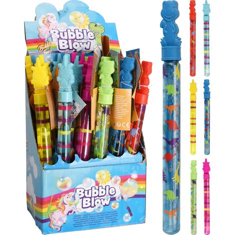 TUBO PER BOLLE DI SAPONE 125ML COLORE ASSORTITO