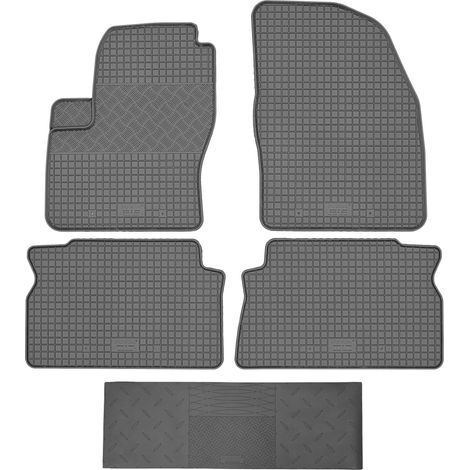 RIGUM 900804 Fußmatten + 900101 Abdeckung - Ford C-Max I Minivan von 2004-2010. Ohne Stopper.