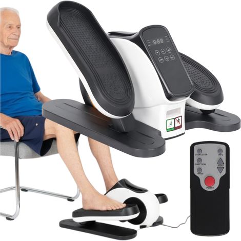 Bicicleta el铆ptica el茅ctrica de rehabilitaci贸n de piernas Rotor, mini bicicleta el铆ptica para ejercicios, pantalla t谩ctil LCD y control remoto, 10 velocidades, 4 programas FIT4MED