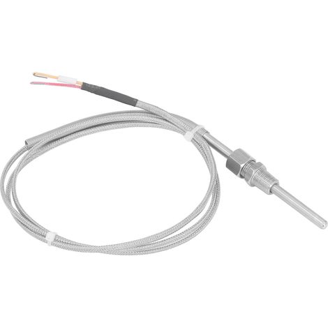 Capteur de température thermocouple type K 1/8 NPT, plage -100 à 1250°C, pour mesures précises (1/5)