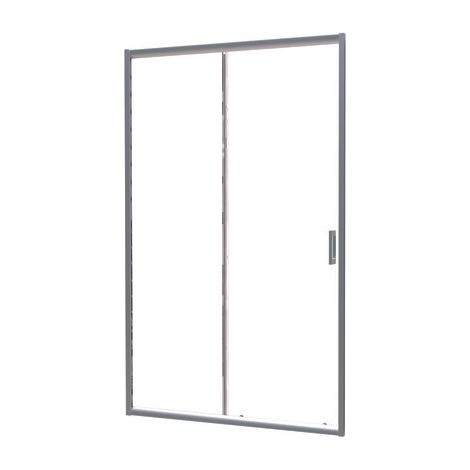 ONDEE ZEN - Porte de douche NAPA - Coulissante - Finition satiné - 160x195cm