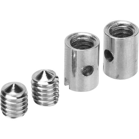 Nahtlose 0,2-Zoll-DE-Endkappe mit M4-Schraube für Motorrad-/Roller-Choke und -Kurbel (1/5)