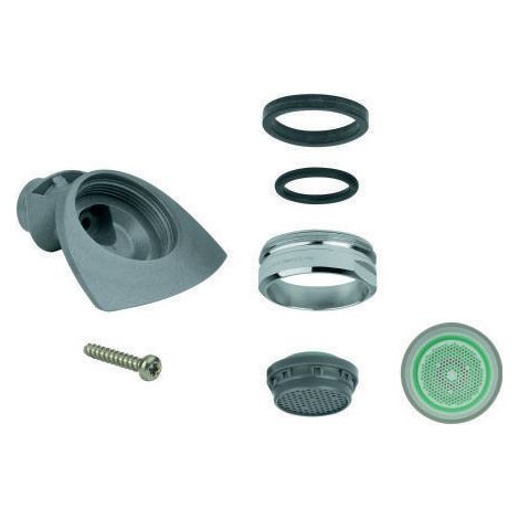 Aeratore GROHE 42582 Filetto maschio M 24x1 Coulerkl. PCA 5,7 l/min cromo (1/2)