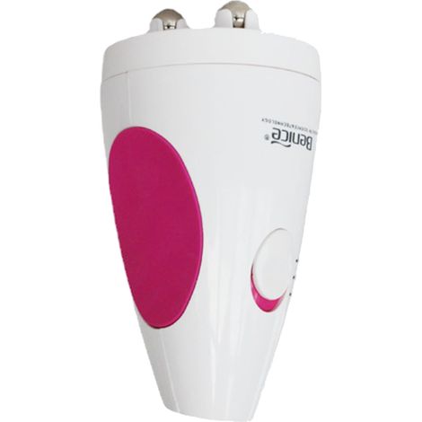 Rouleau de massage facial électrique anti-âge, appareil de beauté liftant et raffermissant, tonifiant la peau, blanc (1/5)