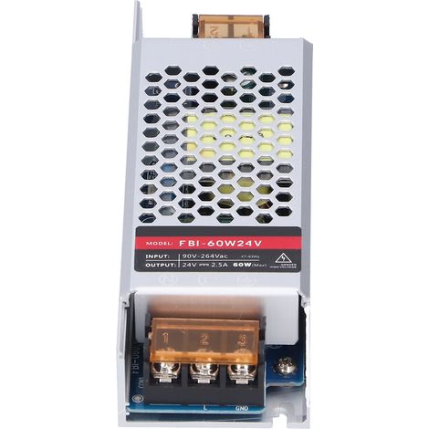 Alimentation à découpage pour bande LED intérieure série FBI 60 W, 24 V CC (AC90-264 VCC). (1/5)