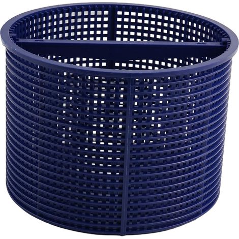 Panier d'écumoire de piscine de rechange pour système d'écumoire Hayward SP-1082 - Panier non flottant - Attrape-débris pour piscines hors sol - ABS - 17,8 x 17,8 x 12,7 cm (bleu) (1/5)