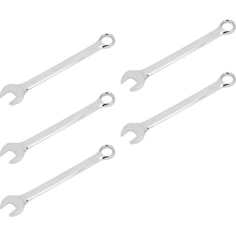 Clé à Cliquet 21mm avec 5 Douilles en Acier Chrome Vanadium - Kit Complet avec Boîte de Rangement