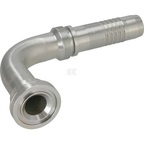 Raccordo non spellare DN32 con flangia diametro 54,0 mm 90° ALFAGOMMA SFSNS322090120