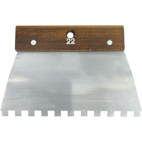 Peigne Cambré 10x10 Application Précise Colle Carrelage - Outibat (1/2)