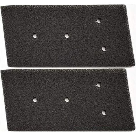Lot de 5 filtres pour sèche-linge Bauknecht Privileg Whirlpool HX 481010716911 - Sèche-linge à pompe à chaleur - 230 x 115 x 14 mm - Filtre éponge - Séchoir à condensation (1/5)