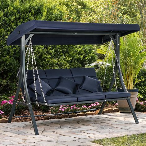 Hamac en eisen Polyester Texteline 198 x 118 x 168 cm (1/5)