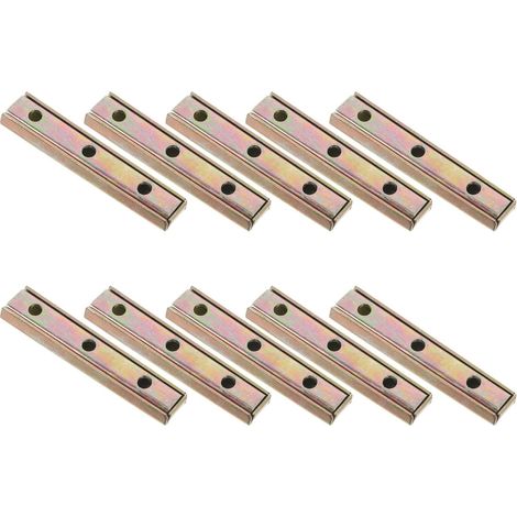 10 Piece Kit Reinforced Connector Furniture Assembly Bracket Joining