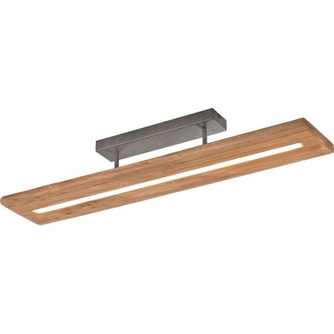 Plafoniera da Interno a LED in Legno naturale Colore di Legno (1/4)