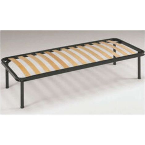 RETE LETTO SINGOLO C/DOGHE 80X190 CM - 1 pezzo