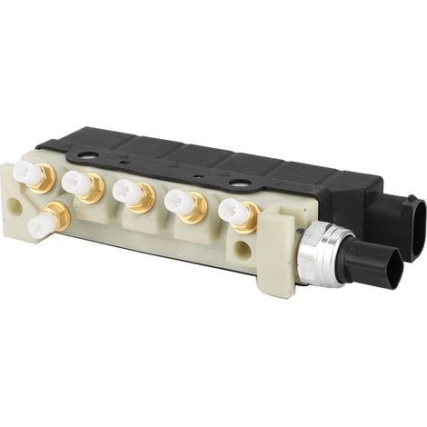 Bloc de vannes pour compresseur de suspension pneumatique compatible avec Mercedes-Benz Classe S S350-S65 2203200258 (1/5)