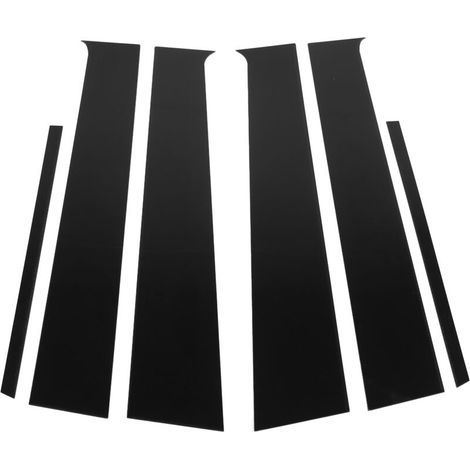 Set di 6 profili di finitura lucidi per telai di porte e finestre, adatti a sostituire i profili di finitura sui modelli Almera, Sunny e Versa: facili da installare. (1/5)