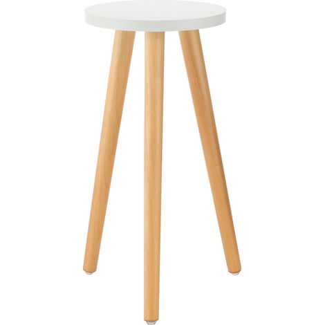 Maceta – Estante de madera natural para plantas y suculentas – Tamaño: 20 x 45 cm – Apilable – Apto para balcones e interiores (1/5)