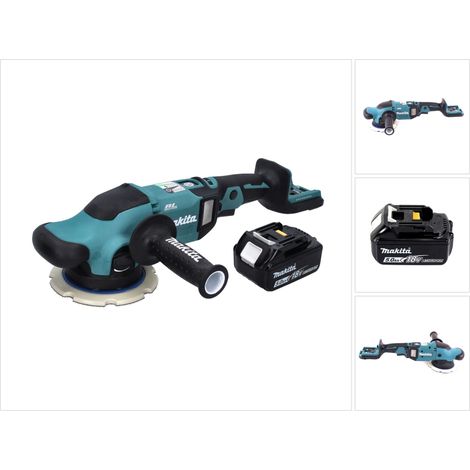 Makita DPO 600 T1 Akku Exzenterpolierer 18 V 150 mm XPT Brushless + 1x Akku 5,0 Ah - ohne Ladegerät (1/5)