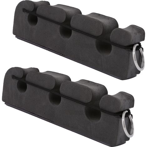 2 Stück Tragbarer magnetischer Schaumstoff-Fliegenrutenhalter Auto-Rutenständer (1/5)