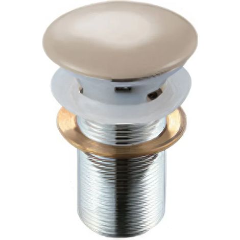 Piletta click clack con tappo sabbia in ceramica senza troppopieno (1/4)