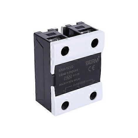 BERM Halbleiterrelais 4-20mA 0-250VAC SSR-Relais BRM-10VD Halbleiterrelais-Steuermodus mit LED Li