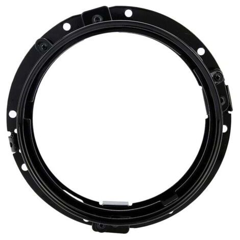 Support de montage pour phare de voiture 7 pouces, anneau rond pour Jeep Wrangler (noir) (1/4)