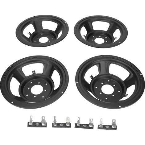 4 pièces Support d'enceinte inversé pour Subwoofer 8 pouces, Pièces de reparation pour support de baffle (1/5)
