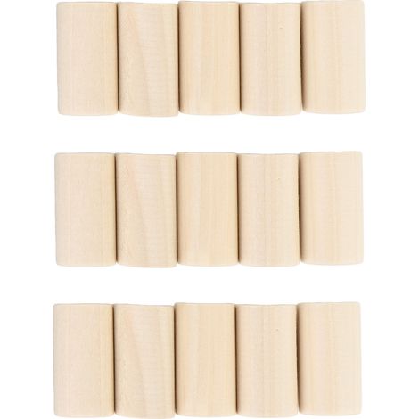Lot de 15 diffuseurs d'huiles essentielles en bois de hêtre, décoratifs et longue durée, pour le bureau, la chambre, le salon ou la voiture. (1/5)