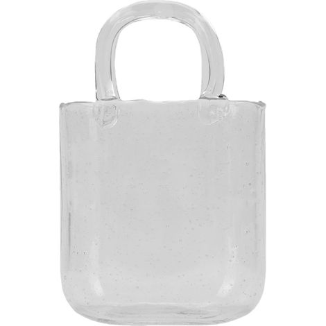 Sac à main en verre pour boissons 550 ml, en forme de sac à main, pour boire des jus de fruits, du thé et du café (1/5)