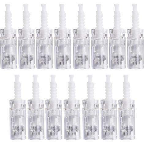 Cartouches d’Aiguilles 36 Pin pour M7/M5/N2/E30, Cartouches Jetables de Microneedling, Accessoires de Remplacement Beauté (36 Pin, Lot de 15) (1/5)