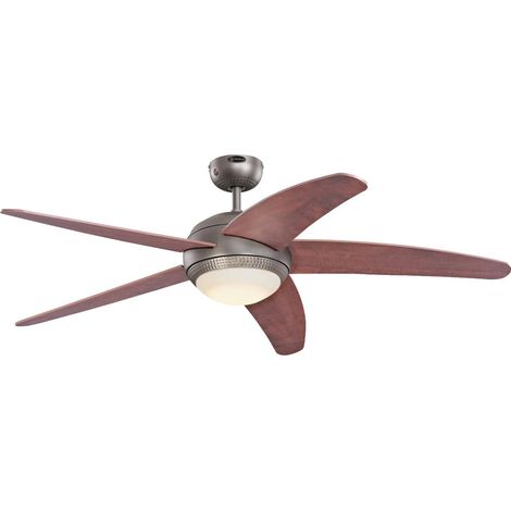 Ceiling Fan Bendan Applewood with LED & Remote (1/5)