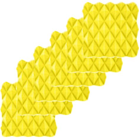 12 Panneaux Anti-Bruit en Mousse Dense, 30x30x5 cm, Pour Mur et Plafond, Studio, Chambre, Salle de Réunion,Sans support adhésif (1/4)