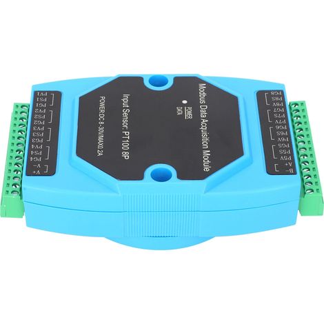 Module d'acquisition de tension et température WSM02-2, enregistreur de données DC8-30V, collecteur de signaux de mesure. (1/5)