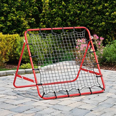 But de football rot Schwarz en pE Metall 96 x 80 x 96 cm (1/5)