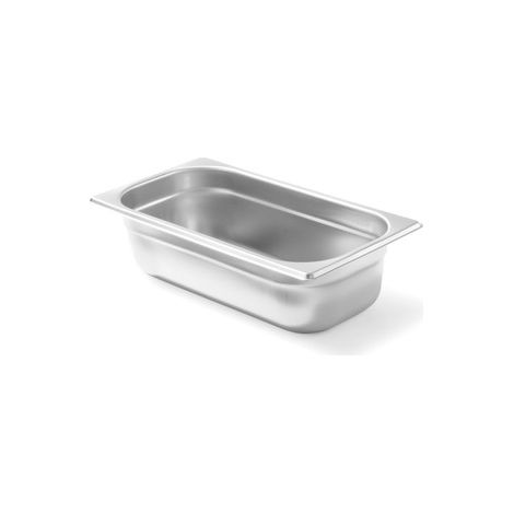 Recipiente GN 1/3, altura 65 mm, acero inoxidable - Hendi 800423