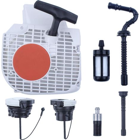 Capsule de réservoir d'huile moteur, démarreur, kit de filtre de ligne de tuyau pour STIHL MS210 MS230 MS230 MS250 MS250 230 210 Pièces de rechange (1/5)
