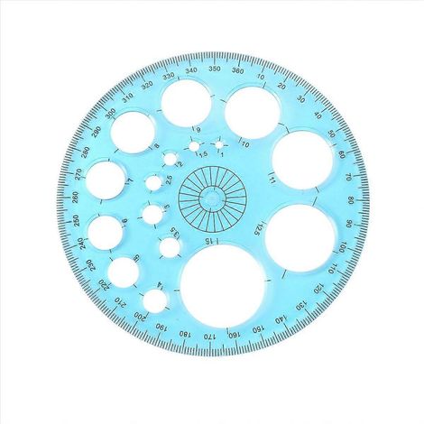 Multifunktionales geometrisches Lineal, multifunktionales universelles Zeichenwerkzeug (1/5)