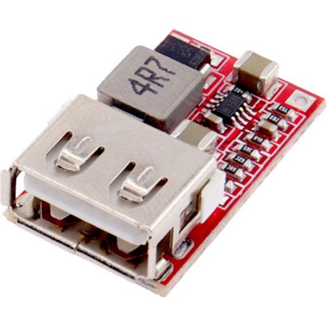 97.5% efficiency DC-DC 6-24V (12V/24V) to 5V/3A mobile phone charger/car USB port. (1/4)