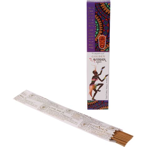 Bastoncini di incenso dorati 15 g - Copale e Lavanda