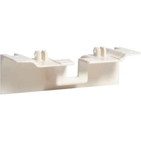 Pièce recouvrement support d'appareillage pour plinthe SL15100 blanc Paloma (SL15100AF9010)